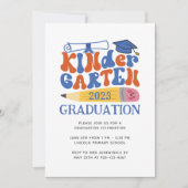 幼稚園クラス卒業招待状 招待状 (正面)