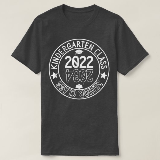 幼稚園クラス2022シニア2034未来クラスG Tシャツ (デザイン正面)