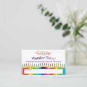 幼稚園サンデー・スクール青少年インセンティブ・パンチ 名刺 (スタンド正面)