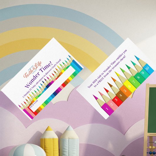 幼稚園サンデー・スクール青少年インセンティブ・パンチ 名刺