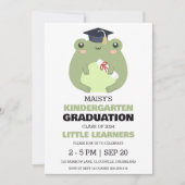 幼稚園シンプル卒園招待状 招待状 (正面)