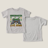 幼稚園スタートTシャツ、バックトゥスクール (デザイン正面&裏面)