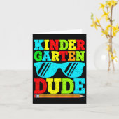 幼稚園ダデおもしろい初日新学期S カード (黄色い花)