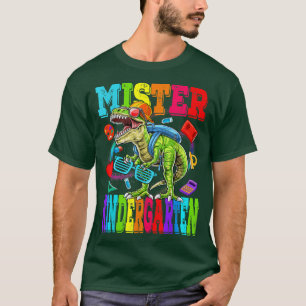 幼稚園ダドモンスタートラックDinosa Tシャツ