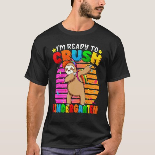 幼稚園ダビングスロースバックパック Tシャツ (正面)