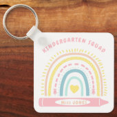 幼稚園チームスクワッド先生新学期 キーホルダー (正面)