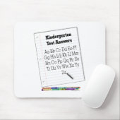 幼稚園テスト マウスパッド (マウス)