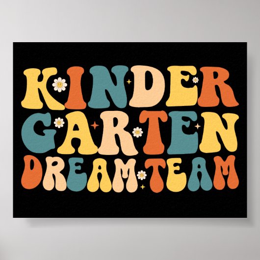 幼稚園ドリームチーム新学期 ポスター (正面)