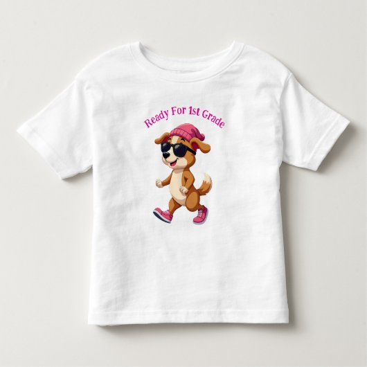 幼稚園パーソナライズされたに向けて トドラーTシャツ (正面)