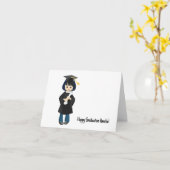 幼稚園パーソナライズされた/就学前卒業 カード (黄色い花)