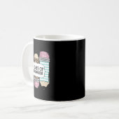 幼稚園ヒョウ100日目Te コーヒーマグカップ (正面左)