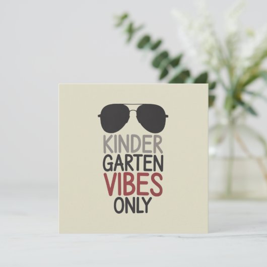 幼稚園ビーブスオンリー新学期 招待状 (スタンド正面)