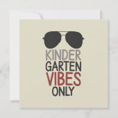 幼稚園ビーブスオンリー新学期 招待状 (正面)