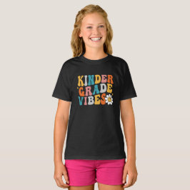 幼稚園ビーブスグルーヴィーデザインオンキッズシャツ Tシャツ