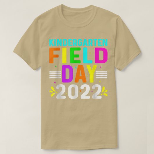 幼稚園フィールドデー2022ゲーム開始Gr Tシャツ (デザイン正面)