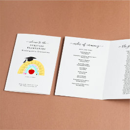 幼稚園プレスクール卒業プログラム(1段) チラシ