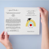 幼稚園プレスクール卒業プログラム(1段) チラシ (手)