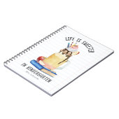 幼稚園ミルクシェイクで人生は甘い先生 ノートブック (左側)