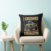 幼稚園モンスタートラック卒業 クッション (椅子)