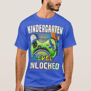 幼稚園レベルのアンロックされたビデオゲームへ戻るSch Tシャツ