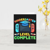 幼稚園レベル卒業クラス2025少年 カード (黄色い花)