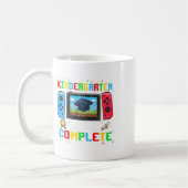 幼稚園レベル完了!最後の登校日! コーヒーマグカップ (左)
