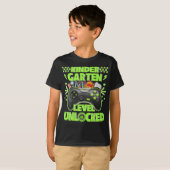 幼稚園レベル解錠ゲーマー初日 Tシャツ (正面フル)