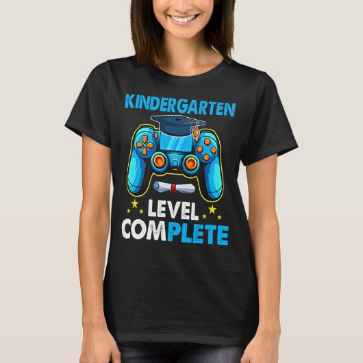 幼稚園レベル遊の最終日 Tシャツ (正面)