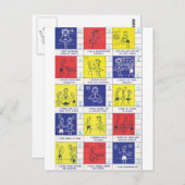 幼稚園レポートカード ポストカード (正面/裏面)