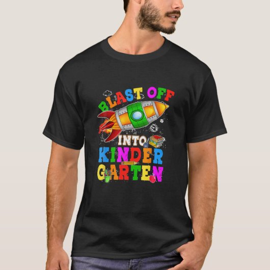 幼稚園ロケット新学期 Tシャツ (正面)