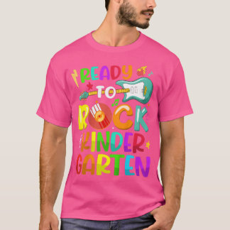 幼稚園ロック準備ができて5Gの初日 Tシャツ