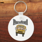 幼稚園付きスクールバス キーホルダー (正面)
