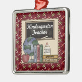 幼稚園先生クリスマス記念 メタルオーナメント (左)