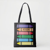 幼稚園先生ショルダートートバッグギフト トートバッグ (正面)