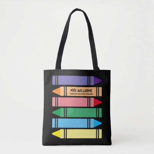 幼稚園先生ショルダートートバッグギフト トートバッグ (正面)