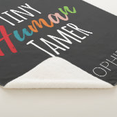 幼稚園先生チニーヒューマンタマーパーソナライズされた シェルパブランケット (3/4)