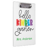 幼稚園先生ハロー幼稚園 クリップボード (右)