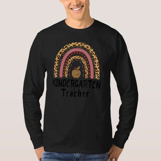 幼稚園先生レインボーチームハローキンダー Tシャツ (正面)