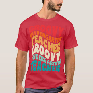 幼稚園先生ヴィンテージレトロ60s 70s 80s Vib Tシャツ