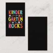 幼稚園先生学校教育インストラクター 名刺 (正面/裏面)