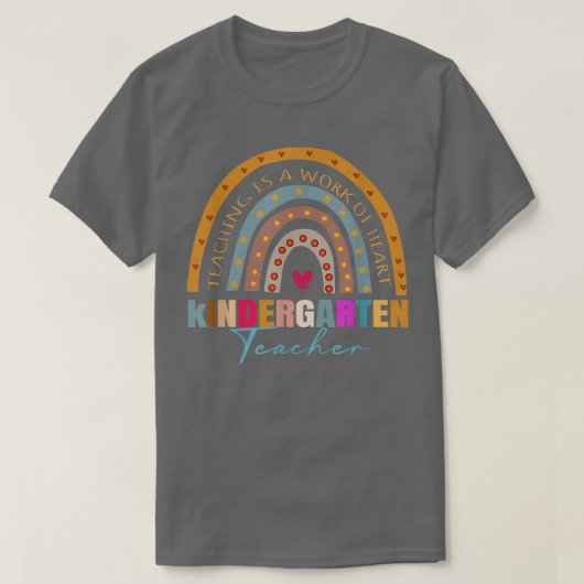幼稚園先生教えズはハートRの作品 Tシャツ (デザイン正面)