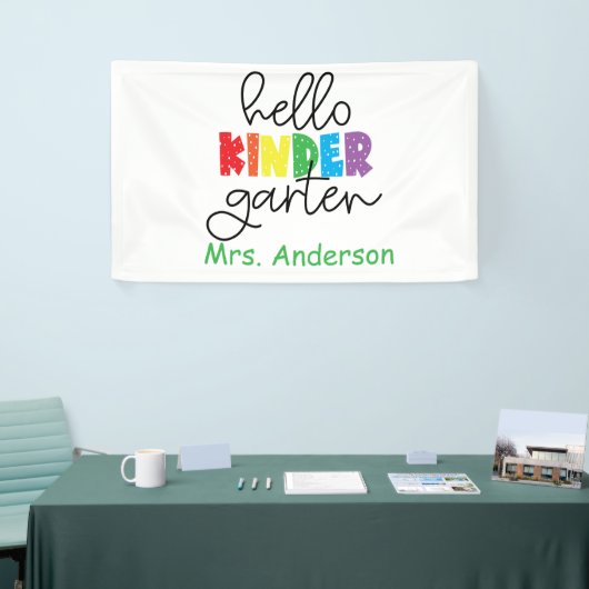 幼稚園先生教室用バナー 横断幕 (トレードショー)
