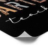 幼稚園先生新学期感謝L ポスター (角)