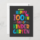 幼稚園先生100日目 ポストカード (正面/裏面)