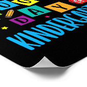 幼稚園先生100日 ポスター (角)