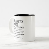 幼稚園先生 ツートーンマグカップ (正面左)