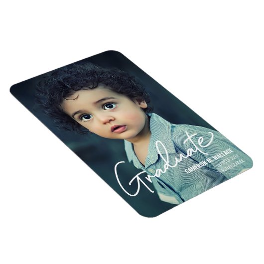 幼稚園児の卒園発表 マグネット (右側)