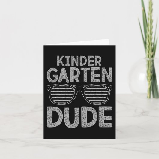 幼稚園児先生学生初日の戻り カード (正面)