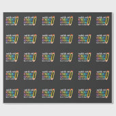 幼稚園児教育の初日 ラッピングペーパー (フラット)