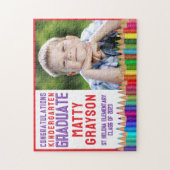 幼稚園写真卒業 ジグソーパズル (縦)